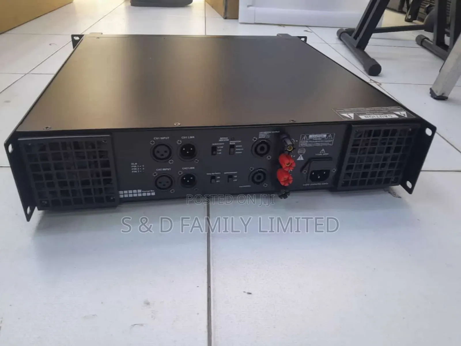 Reliance 8000 Power Amplifier