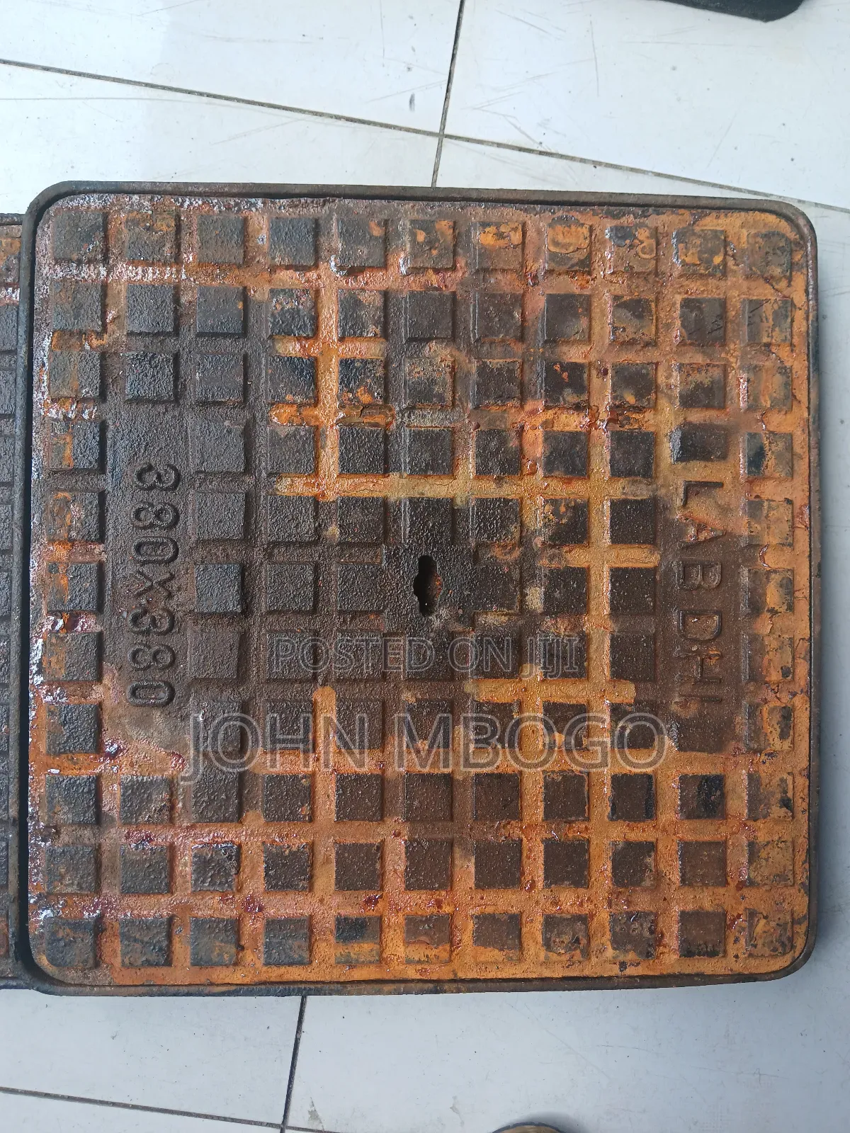 Cast Iron Manhole Cover 15"