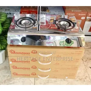 Ramtons 2 Burner Stainless Steel