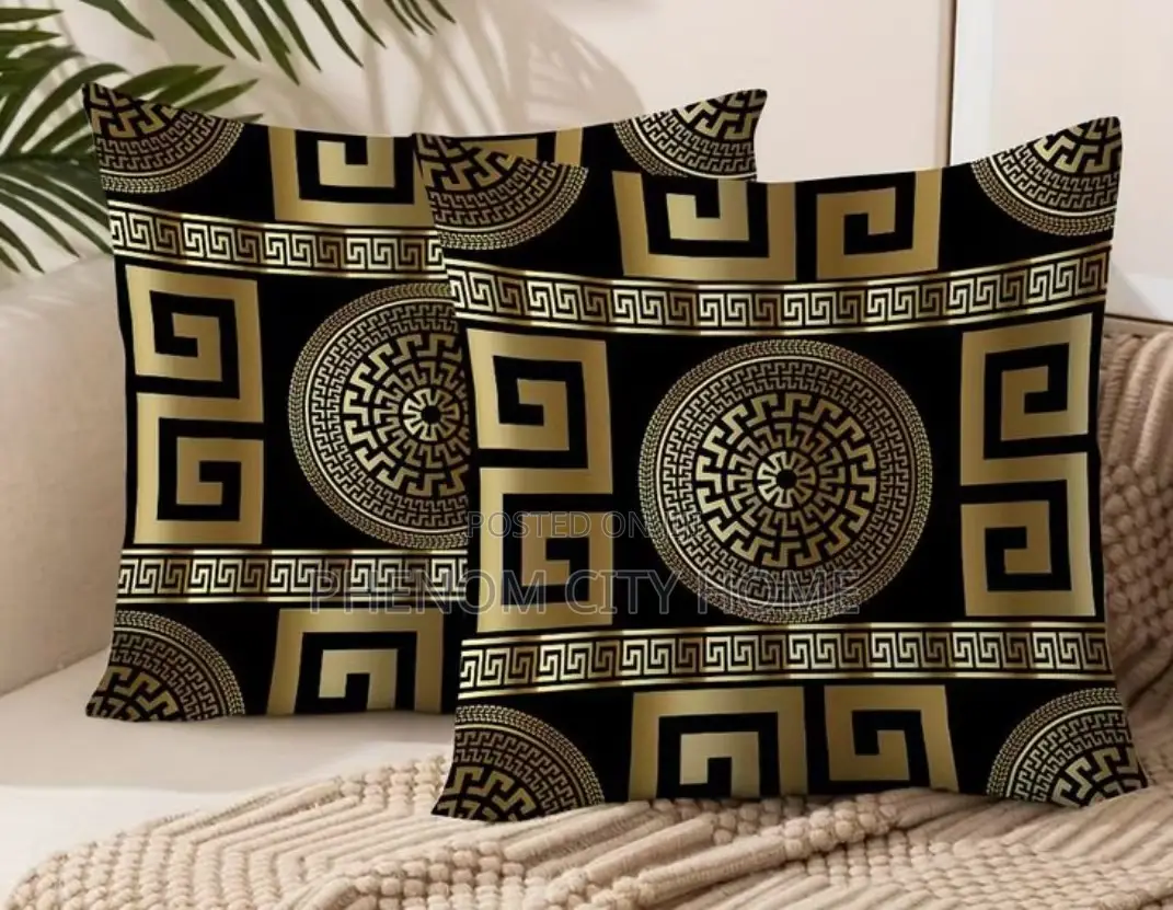 Black Designer Thropillows Covers