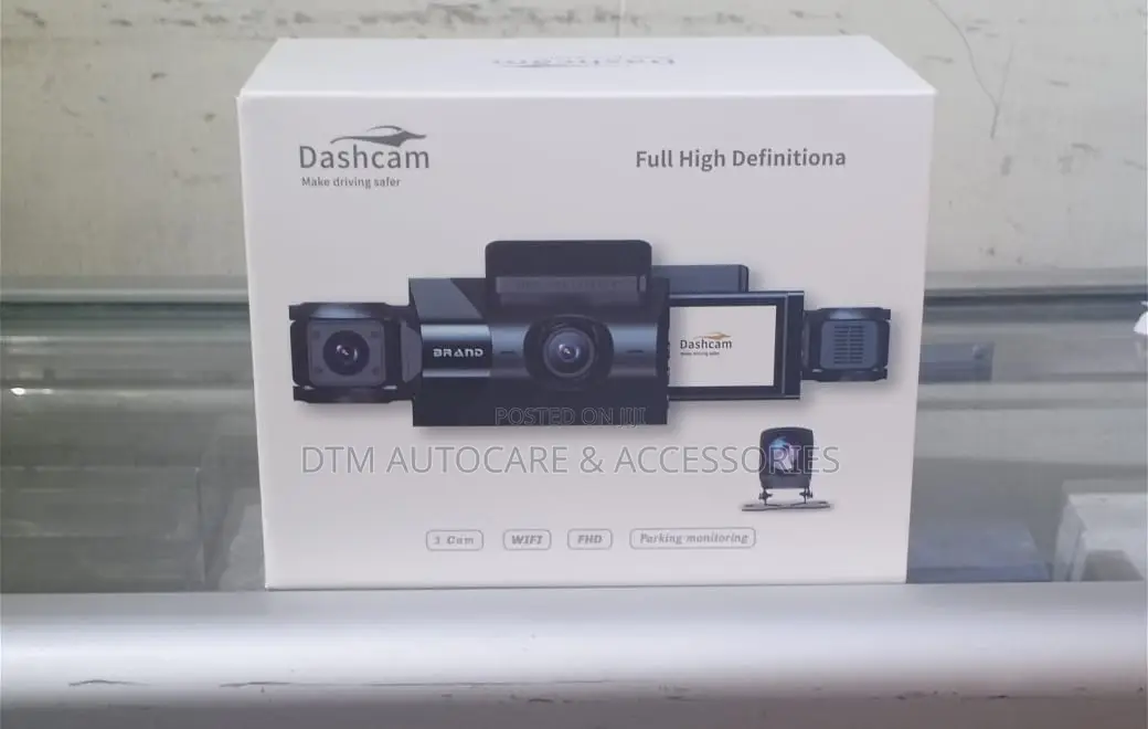 Dashcam - High Definition 3 Cameras