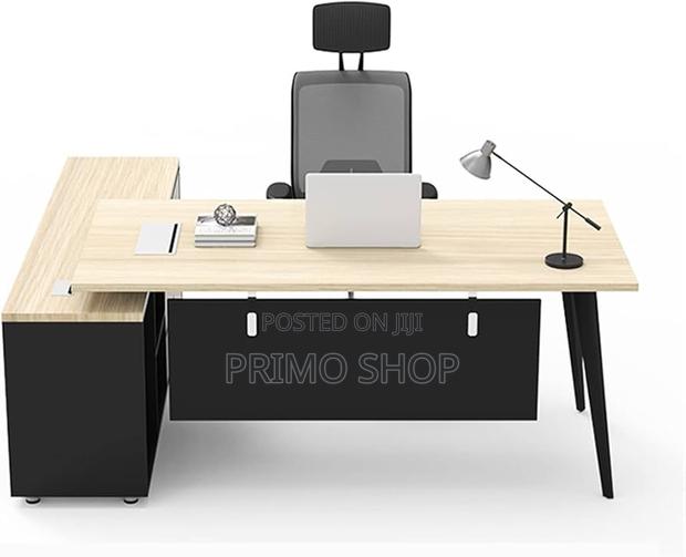 Office Desk; Sleek Modern Executive Desk (1.8m) - thumbnail 2