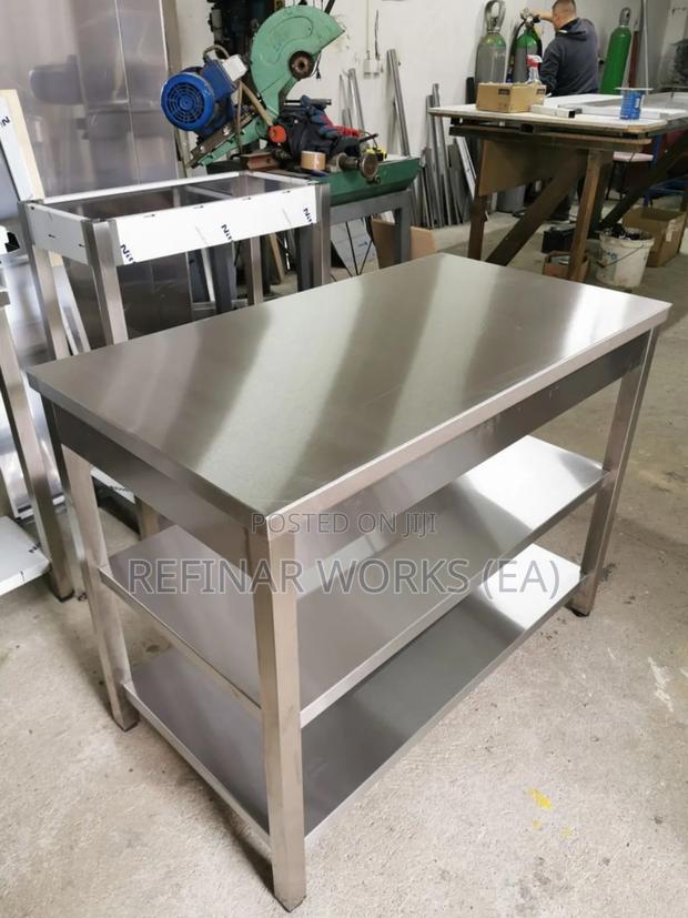 Stainless Steel Kitchen Working Tables - main view