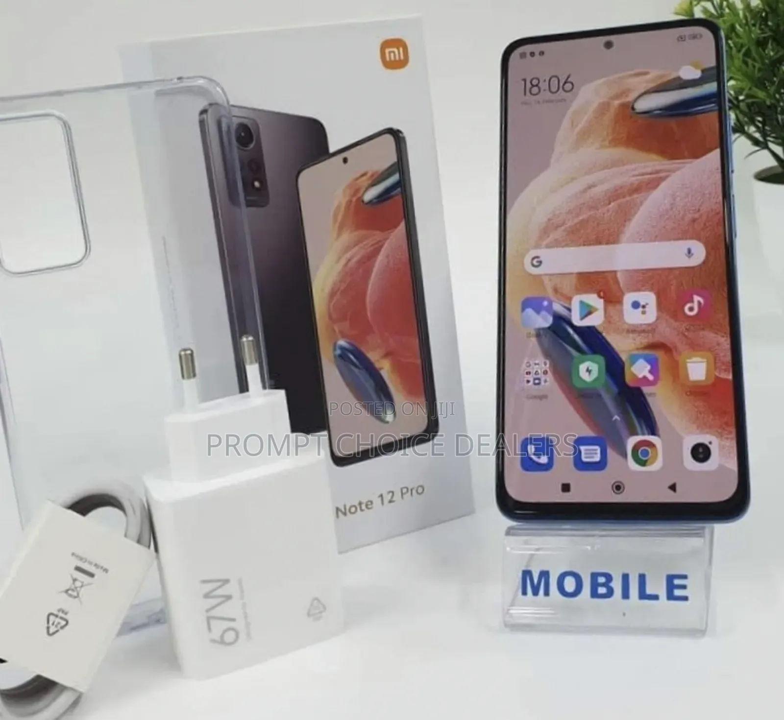 New Xiaomi Redmi Note 12 Pro 256 GB Black