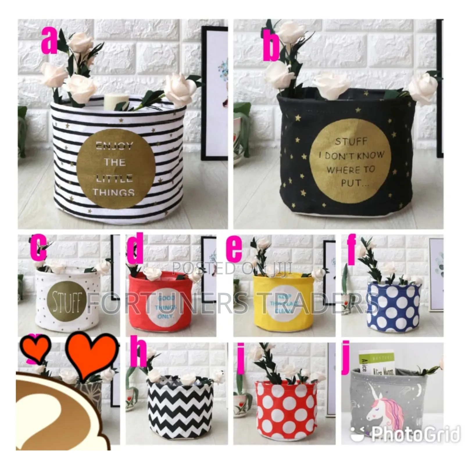 *Round Organizing Baskets