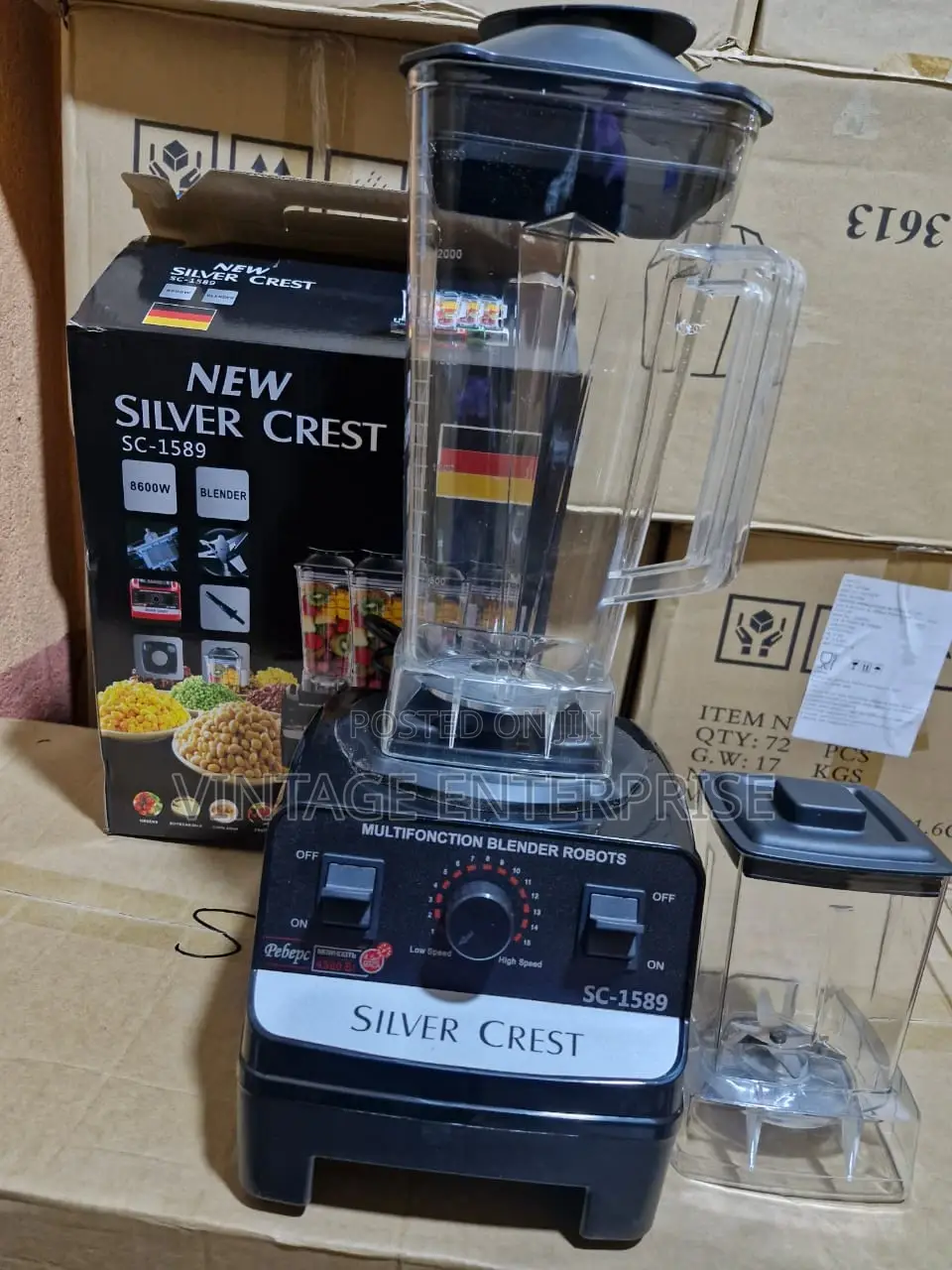 Silver Crest Commercial Blender