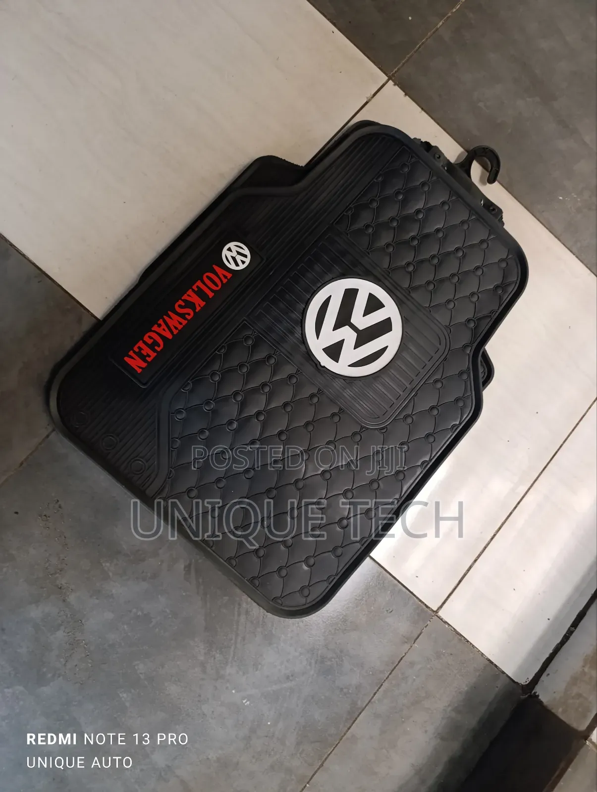 Volkswagen Rubber Car Floor Mats- Tough, Reliable, Stylish