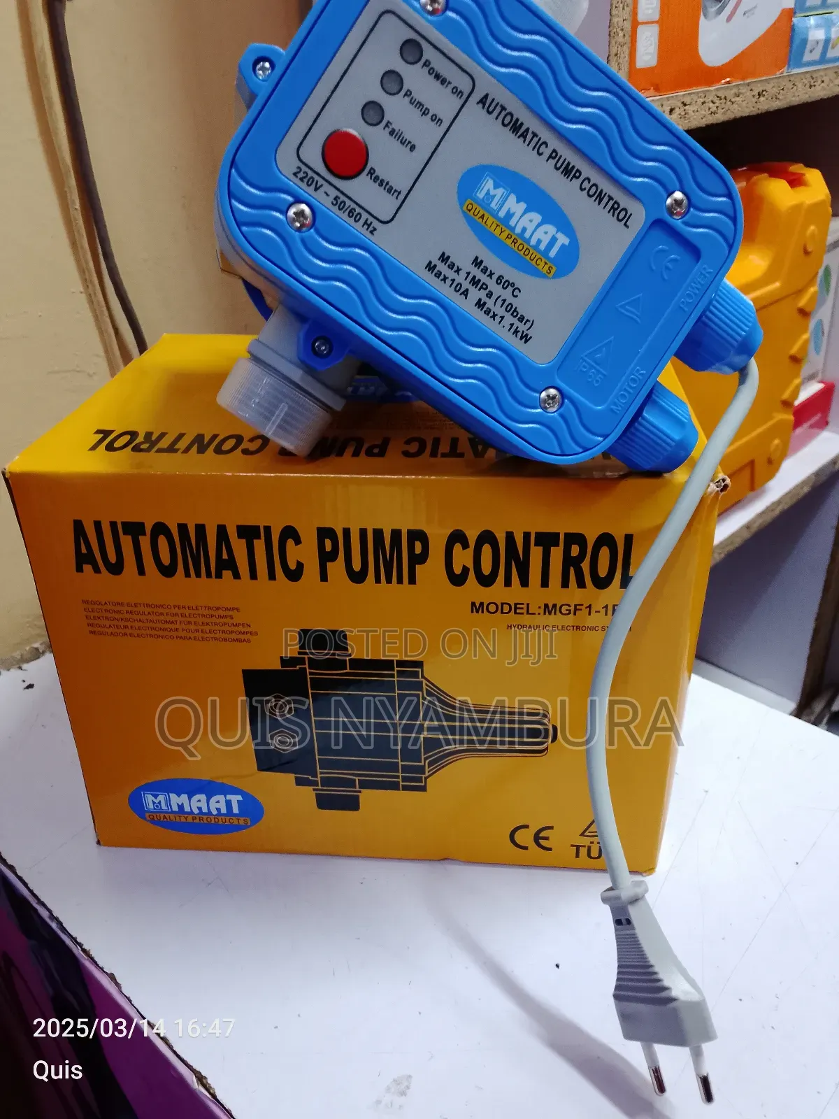 Automatic Pump Control/ Pressure Control Water Pump