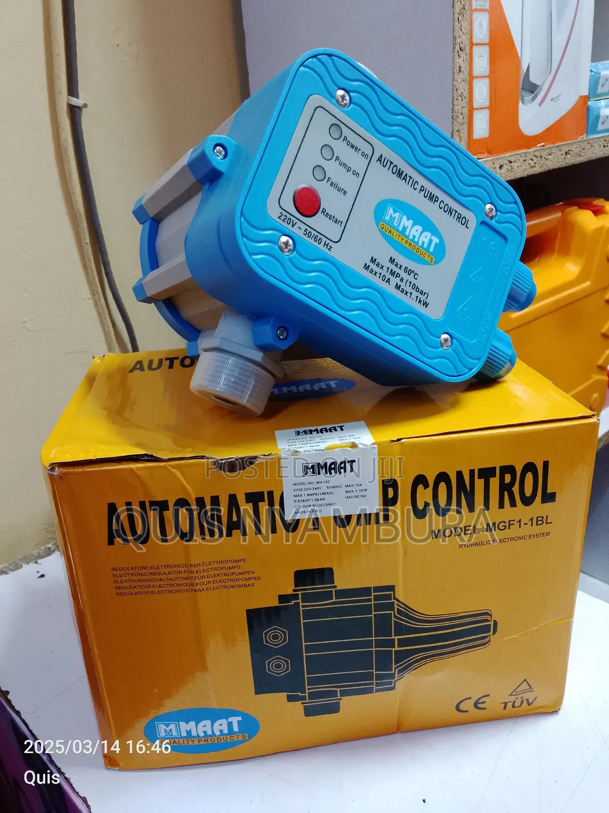 Automatic Pump Control/ Pressure Control Water Pump