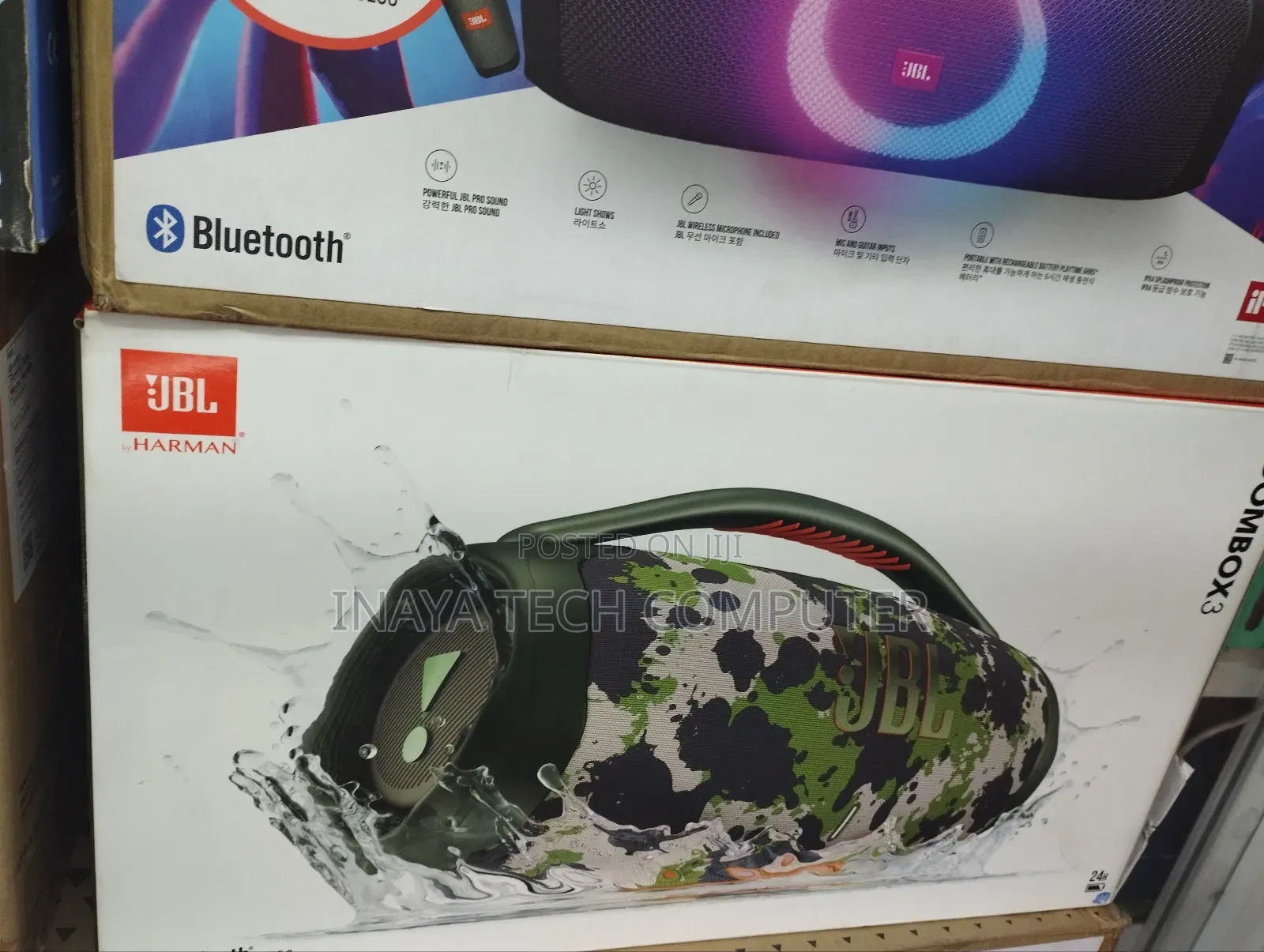 JBL Boombox 3 Bluetooth Portable Speaker