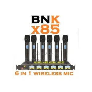 BNK X85 6 Channel Wireless Microphone