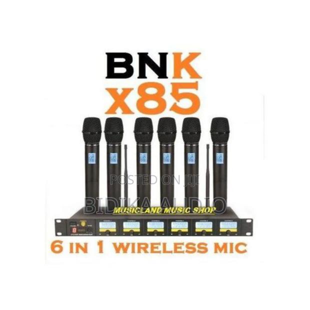 BNK X85 6 Channel Wireless Microphone