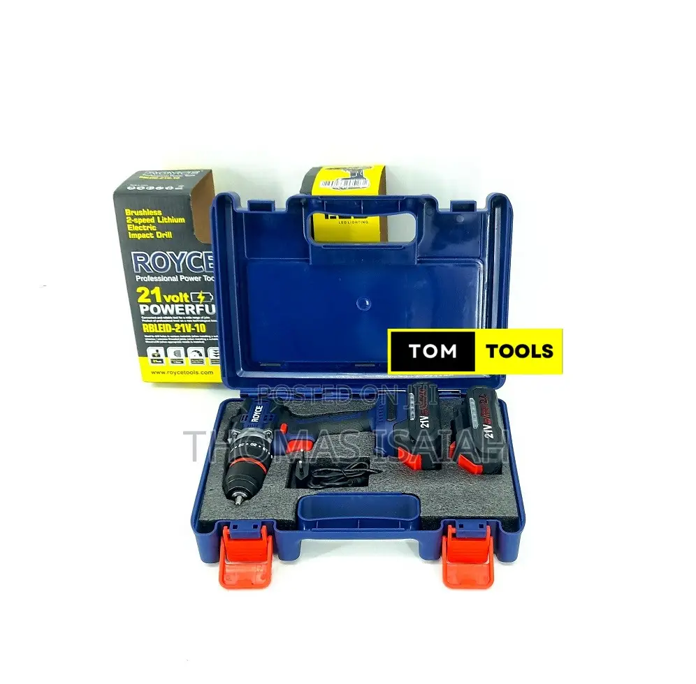 Royce Powerful 21v Brushless 2 Speed Impact Drill