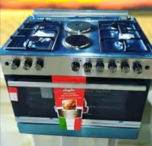 Von 6-Burner Cooker: 4 Gas + 2 Electric, 60x90.