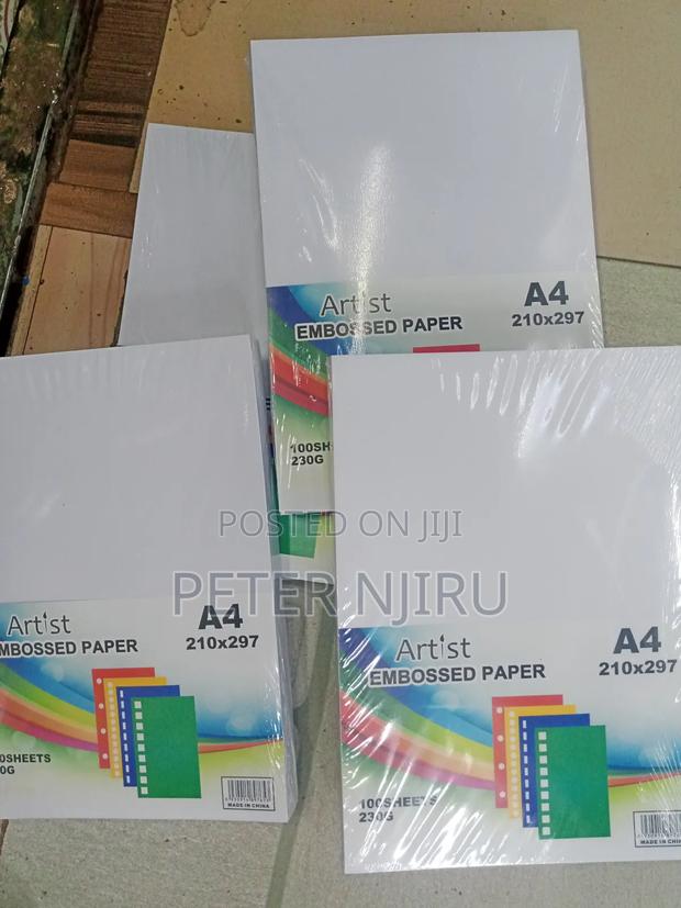 Emborsed Paper White Available - main view