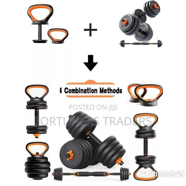 *6in1 Adjustable Kettle Bell*, Dumbbells-30 Kg