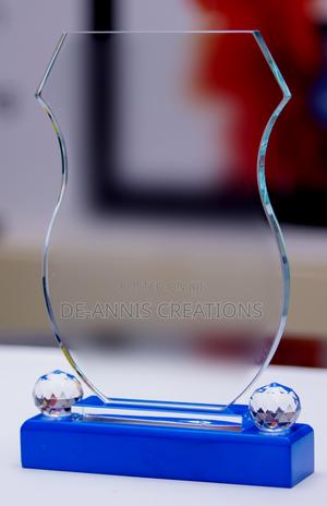 Shield Design Acrylic Award - main view