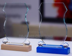 The Shield Glass Award Design - main view