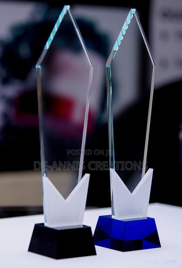 Blue/Black Sharp Acrylic Awards - thumbnail 2