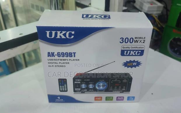 Remote Controlled Amplifier With Usb,Sd,Mp3 - main view