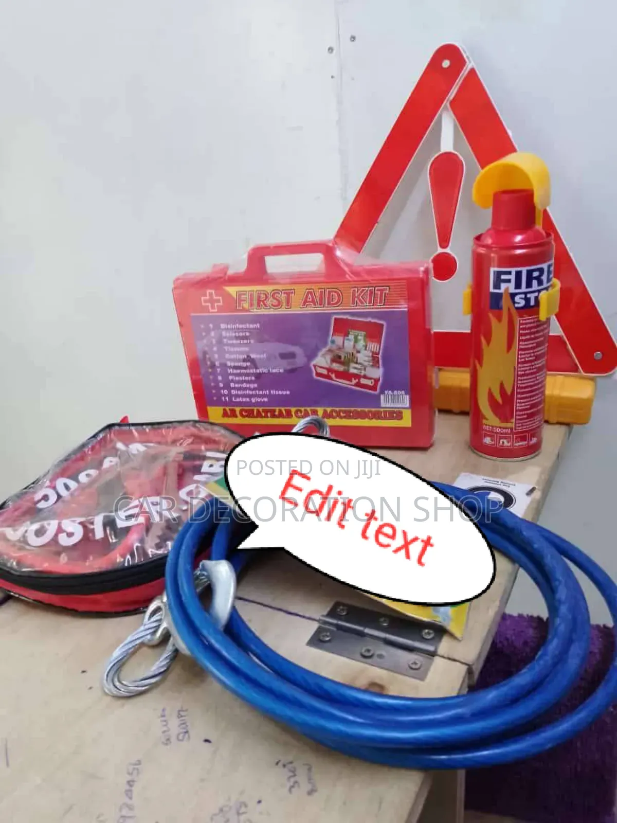 Car 5in1 Must Have Safety Kits Lifesaver Set,