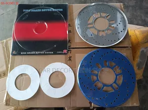 2pcs Silver or Blue Rotor Disc