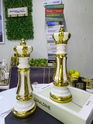 Chess King Sculpture Decor