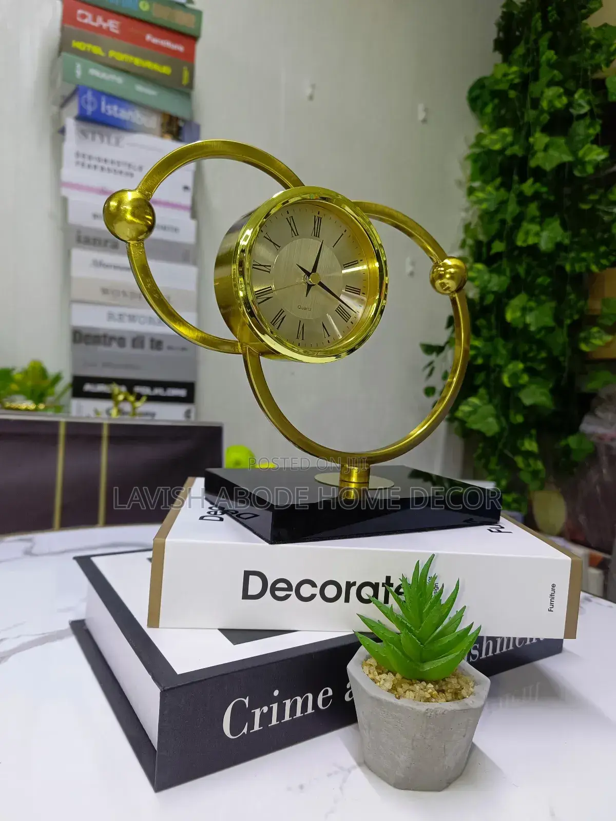 Luxury Clock Decor