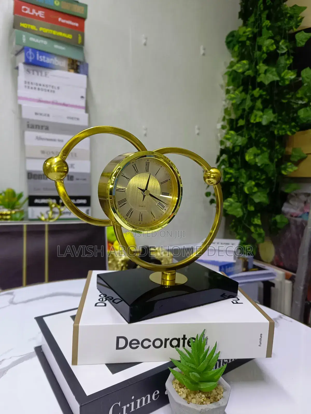 Luxury Clock Decor