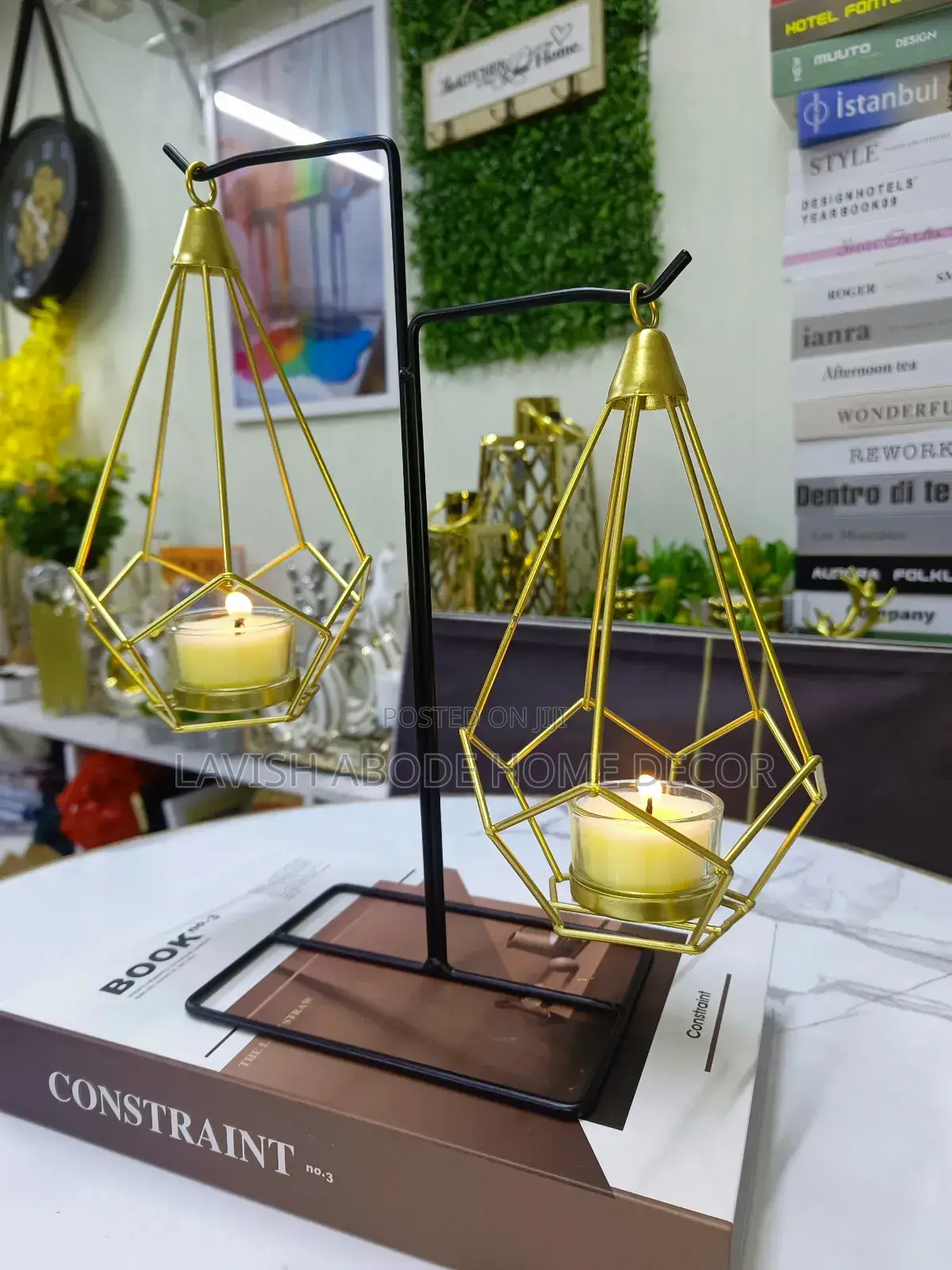 Weigh Balance Decor - Candle Holder