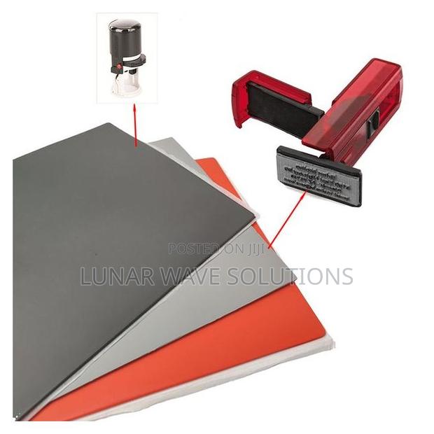 A4 Rubber Stamp Sheets for Laser Engraving Machine - main view
