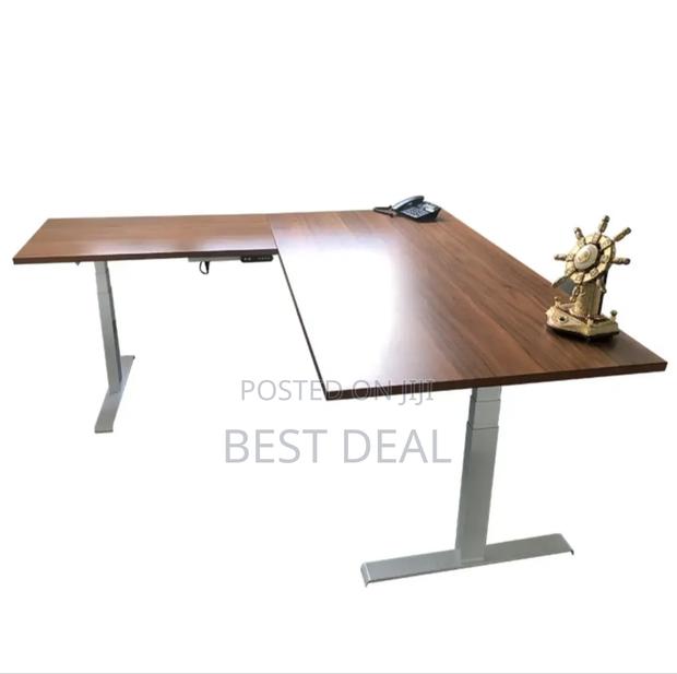 Sit Stand L Shaped Electric Ergonomic Desk