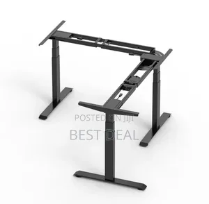 Sit Stand L Shaped Electric Ergonomic Desk