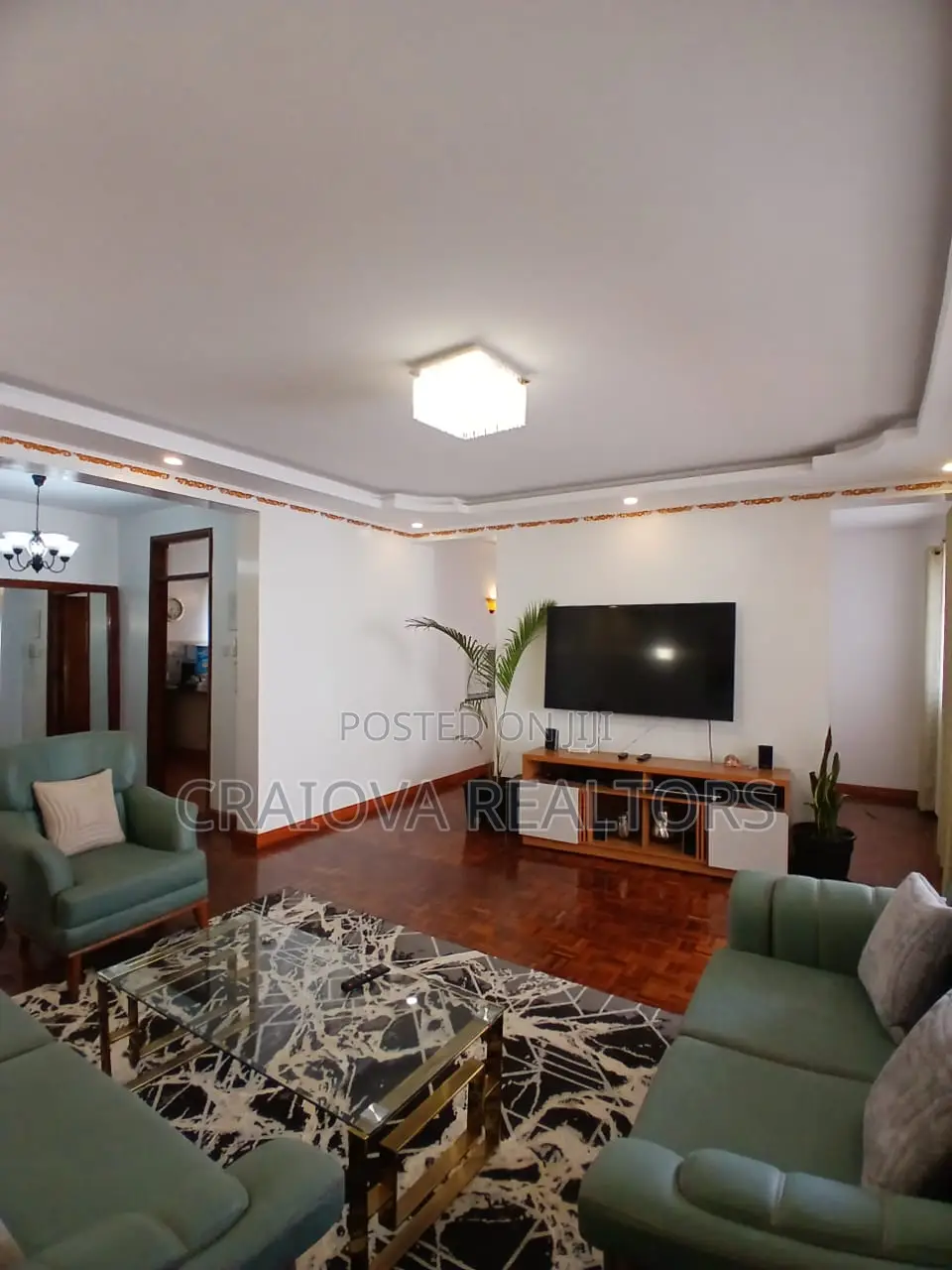 Furnished 3bdrm Apartment in Kilimani for rent