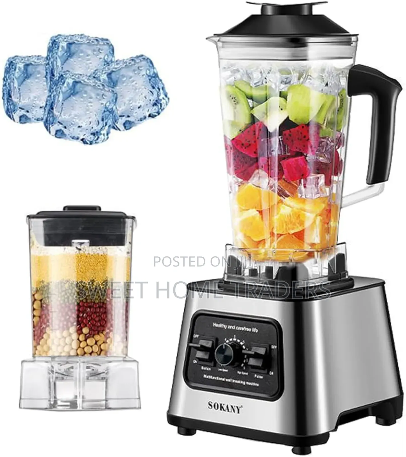 Sokany Electric Blender Sk 999 2in 1