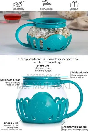 Microwave Popcorn Maker*