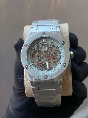 Stainless Steel Hublot Automatic Gents Watch