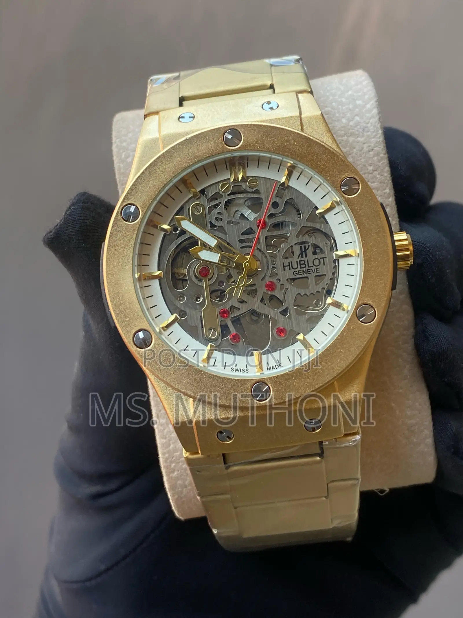 Stainless Steel Hublot Automatic Gents Watch