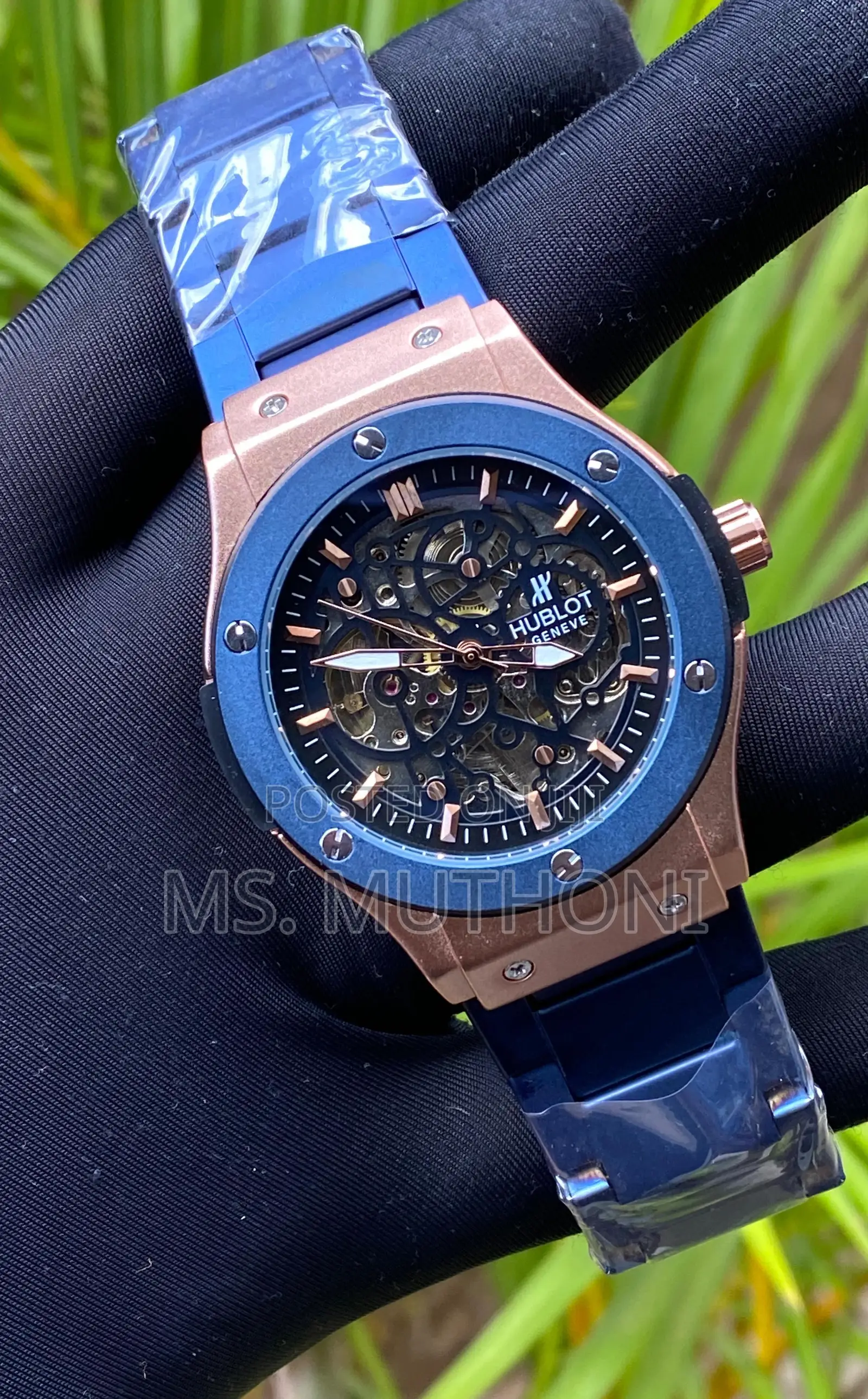 Stainless Steel Hublot Automatic Gents Watch