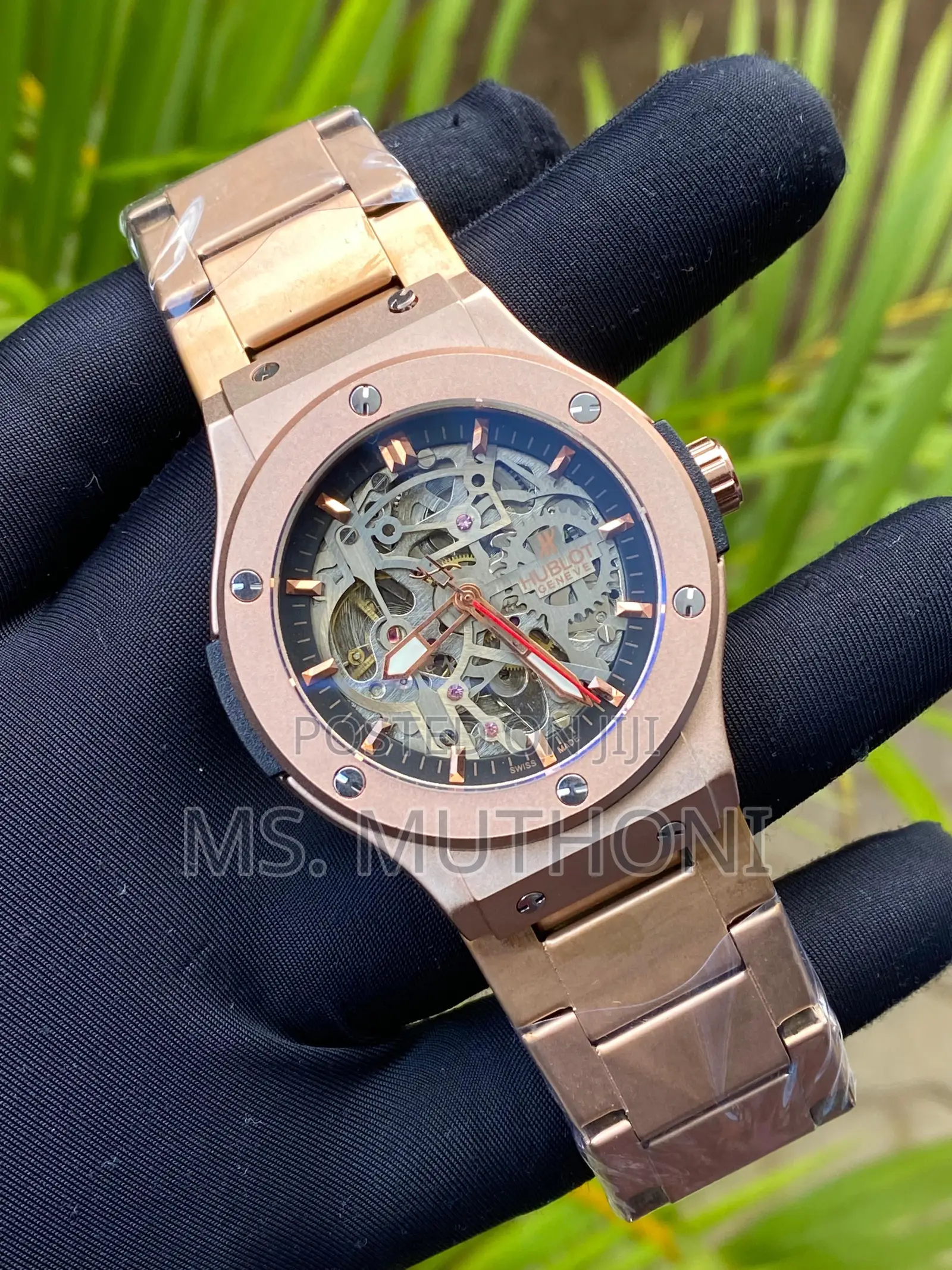 Stainless Steel Hublot Automatic Gents Watch