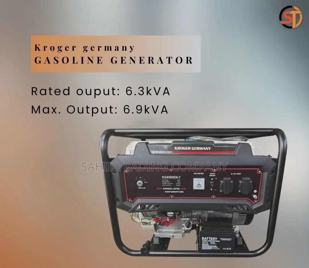 Kroger Gasoline Generator 6.9kva