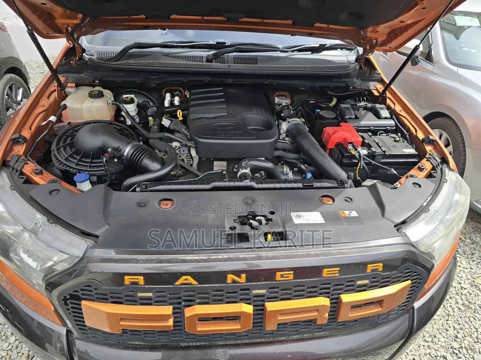 Ford Ranger Wildtrak 2018 Orange