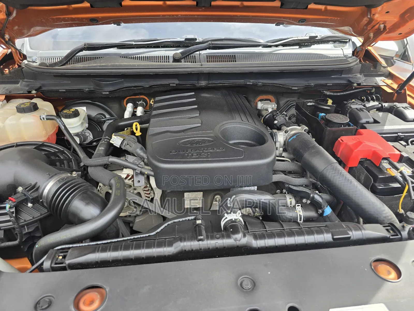Ford Ranger Wildtrak 2018 Orange