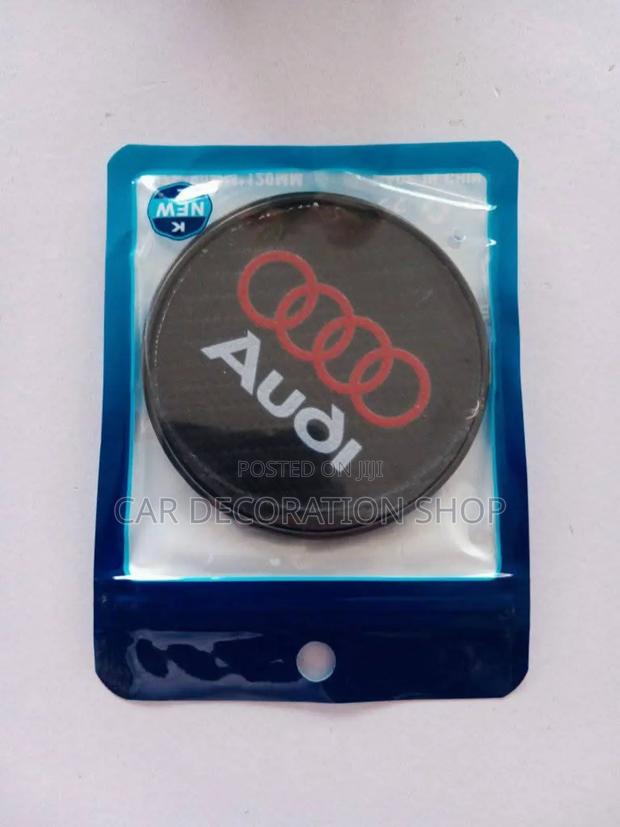 2pc Audii Cars Cup Holder Sauce Dirt Mat