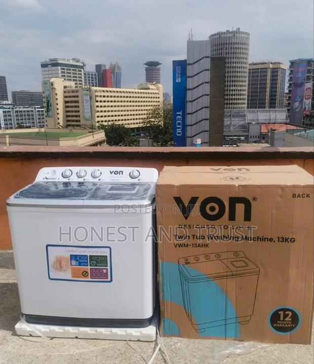 13kg Von Washing Machine - main view