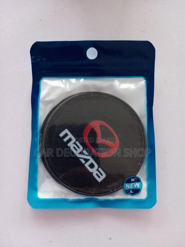 2pc Mazda Cars Cup Holder Space Dirt Mat - main view