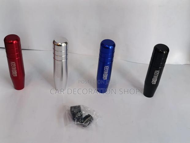 Red,Silver, Black,Red,Gold Screw Type Automatic Gear Knob - main view