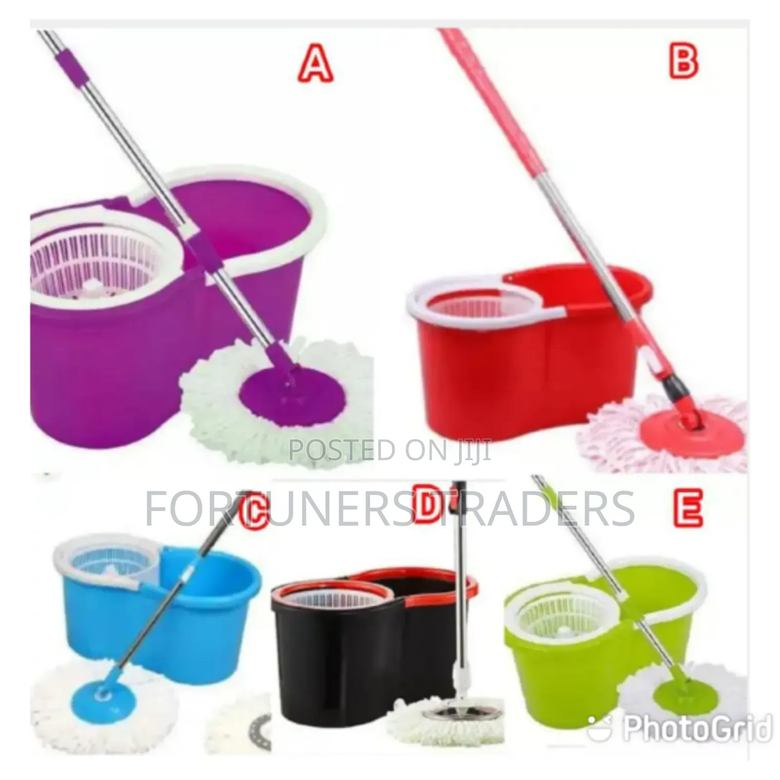 *Microfiber Spin Mop With Extra Head*