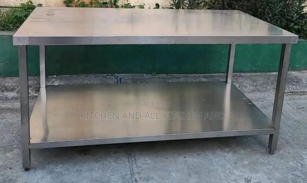 Hygienic and Durable Kitchen Work Table
