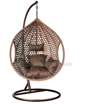 Home Chairs: Leaisure Swinging Egg Chair Indoor/Outdoor